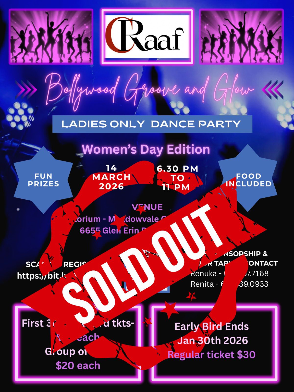 Groove and Glow 2026 Sold Out